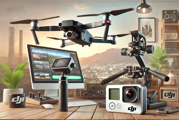 DJI dronu modeļu testi