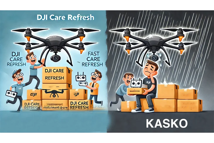 DJI Care Refresh vai KASKO? Kuru apdrošināšanu izvēlēties dronam?