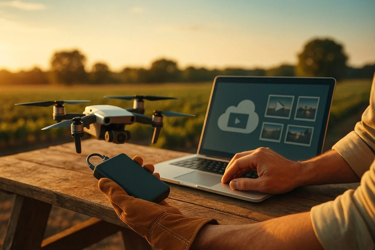 Dronu Datu rezerves kopiju veidošana