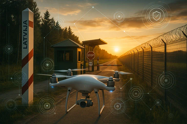 Gaisa telpas ierobežojumi pie valsts robežas