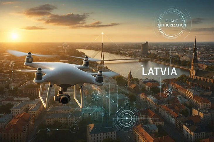 Dronu Lidojuma atļaujas iegūšana Latvijā